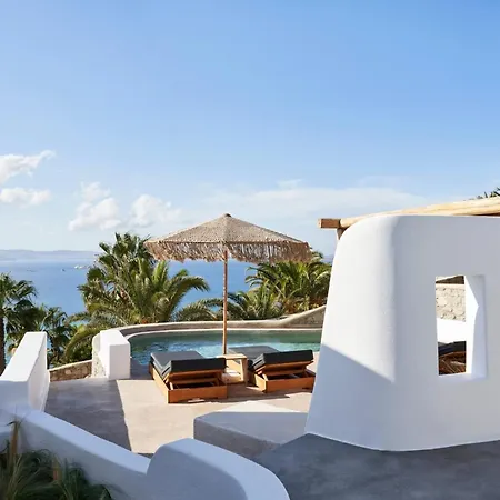 Villa Wonderful Naxos | Pang | 9 Bedrooms | Breathtaking Sea Views | 2 Swimming Pools With Sunbeds And Parasols | 2 Shaded Dining Areas | Private Garden |