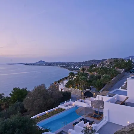 Villa Wonderful Naxos | Pang | 9 Bedrooms | Breathtaking Sea Views | 2 Swimming Pools With Sunbeds And Parasols | 2 Shaded Dining Areas | Private Garden | *