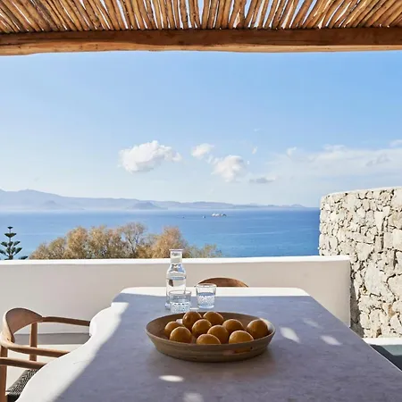 Wonderful Naxos | Pang | 9 Bedrooms | Breathtaking Sea Views | 2 Swimming Pools With Sunbeds And Parasols | 2 Shaded Dining Areas | Private Garden | Pláka